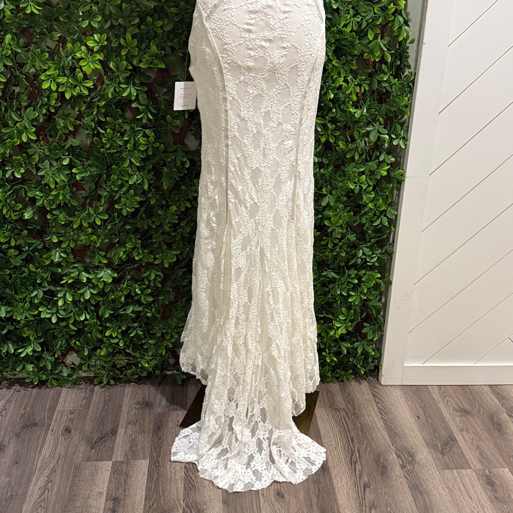 NWT- Imani Mermaid Bustier Lace Wedding Dress - Picture 14 of 17